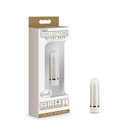 Fairvillacom Vibrators The Collection Glitzy Deco Gold