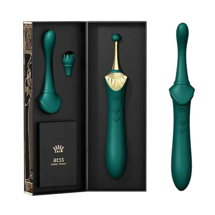 Fairvillacom Vibrators Zalo BessTurquoise Green