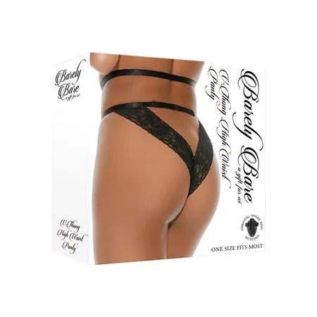 Female Sex Toys Barely Bare VThong High Waist Panty Bk O Fairvillacom