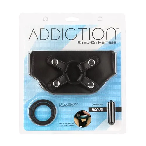 Female Sex Toys Fairvillacom Addiction Strap On Harness Black