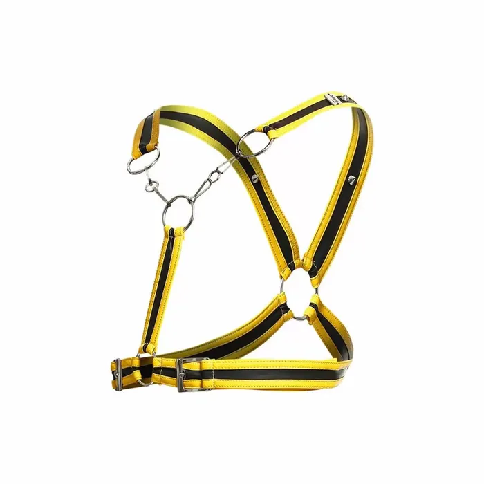 Female Sex Toys Fairvillacom Dngeon Cross Chain Harness Yellow One Size