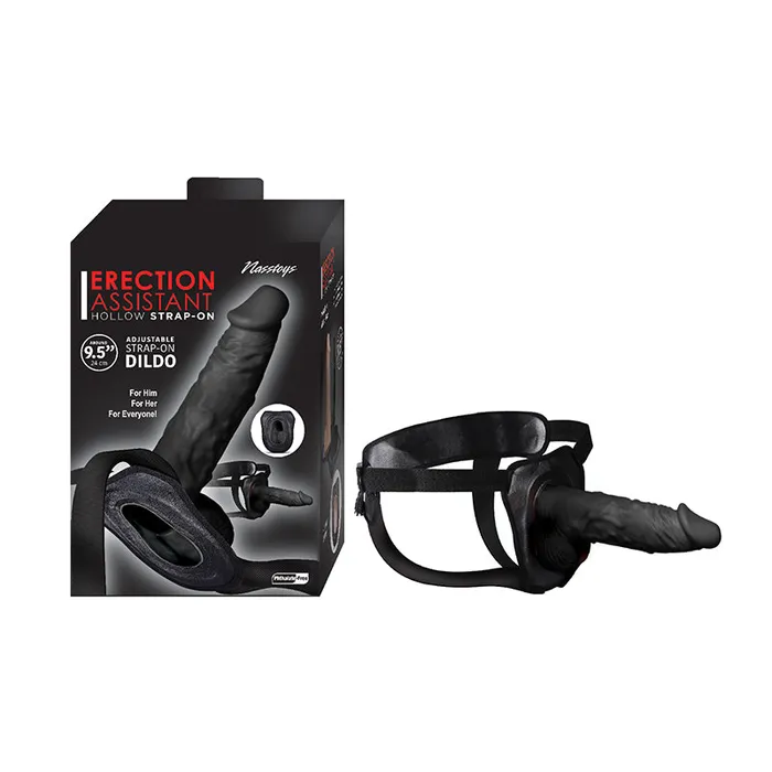 Female Sex Toys Fairvillacom Erection Assist Hollow StrapOn 95in Bk