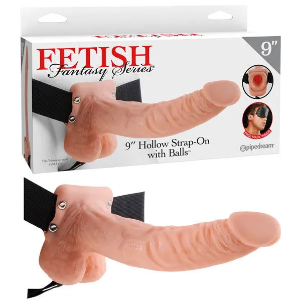 Female Sex Toys ShhhWndsr Fetish Fantasy Series 9 Hollow Strapon With Balls Female Sex Toys ShhhWndsr Fetish Fantasy Series 9 Hollow Strapon With Balls