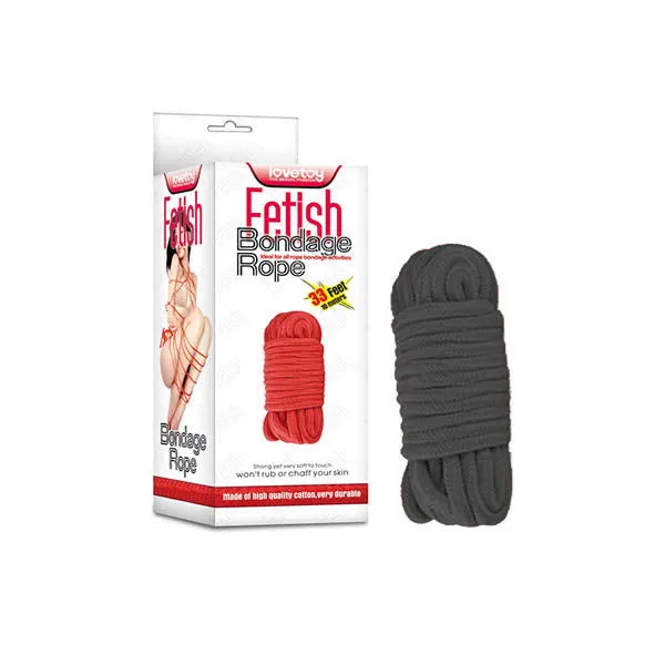 Fetish Bondage Shibari Rope 10m Black ShhhWndsr Couples
