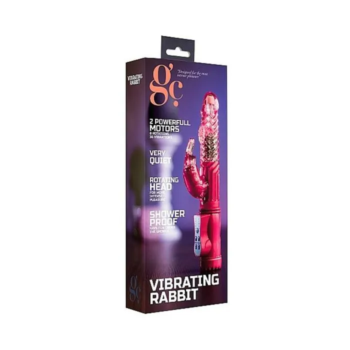 Gc Vibrating Rabbit Pink Fairvillacom Vibrators
