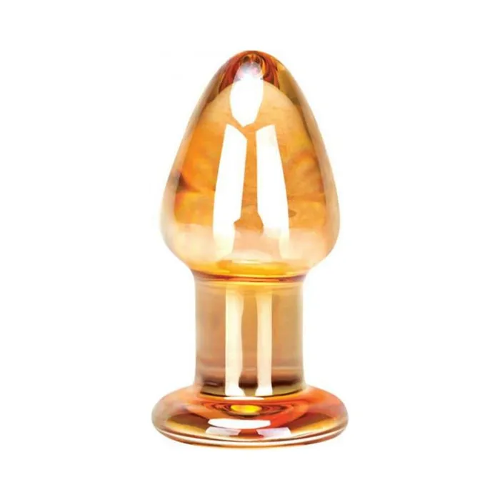 Glas Over Easy Glass Butt Plug Fairvillacom Anal