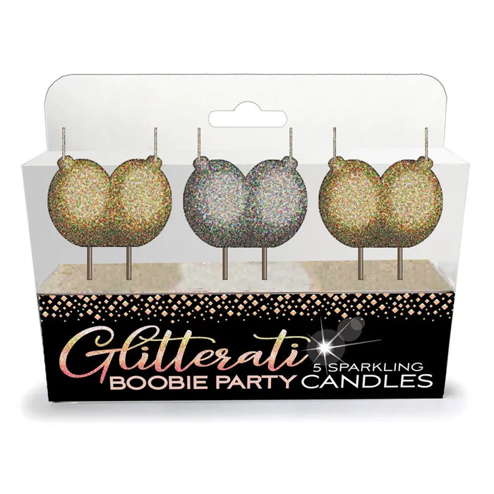 Glitterati Boobie Novelty Candles Set of 3 ShhhWndsr Anal