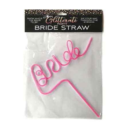 Glitterati Bride Straw Fairvillacom Vibrators