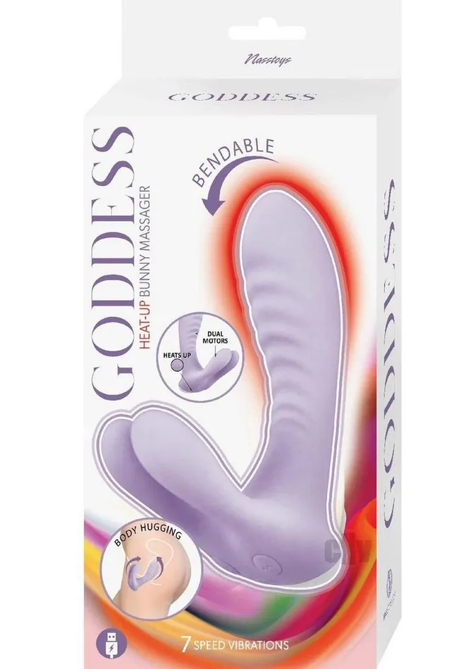 Goddess Heat Up Bunny Massager Lav Fairvillacom Vibrators