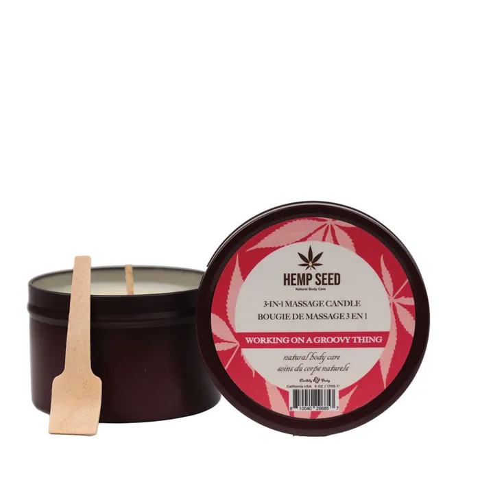 Hemp Seed 3In1 Massage Candle Groovy Thing ShhhWndsr Couples