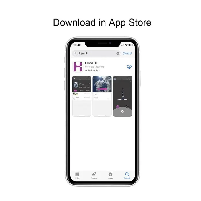 Hismith HS06 Sex Machine Package with APP Remote Control plus a Silicone Dildo ShhhHS Female Sex Toys