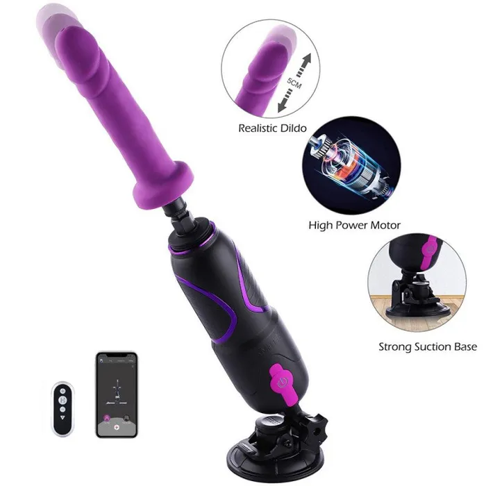 Hismith HS18 Pro Traveler 20 APP remote control portable sex machine ShhhHS Female Sex Toys Hismith HS18 Pro Traveler 20 APP remote control portable sex machine ShhhHS Female Sex Toys