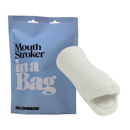 In A Bag Mouth Stroker Frost Fairvillacom Male Sex Toys