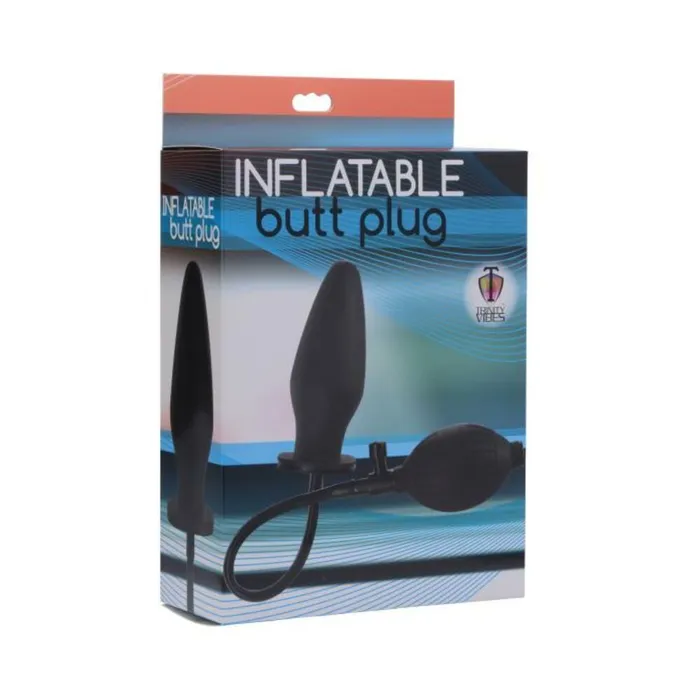 Inflatable Butt Plug Black Fairvillacom Anal