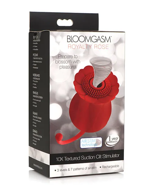 Inmi Bloomgasm Royalty Rose Textured Suction Clit Stimulator Red Fairvillacom Vibrators Inmi Bloomgasm Royalty Rose Textured Suction Clit Stimulator Red Fairvillacom Vibrators