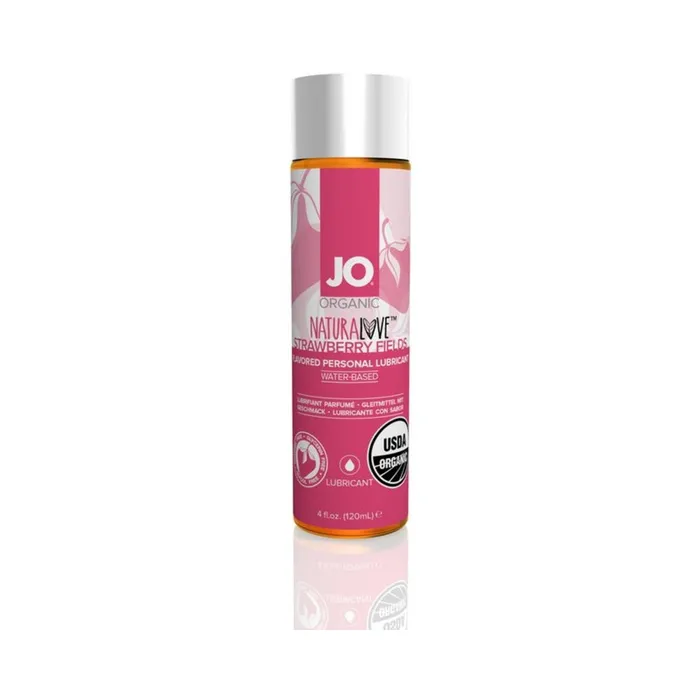 Jo Usda Organic Strawberry Lubricant waterbased 4 Fl Oz 120 Ml Fairvillacom Lubricants Jo Usda Organic Strawberry Lubricant waterbased 4 Fl Oz 120 Ml Fairvillacom Lubricants