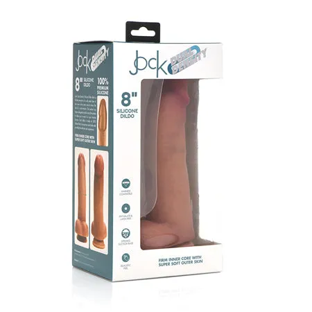 Jock Dual Density Silicone Dildo with Balls 8in Light Fairvillacom Female Sex Toys Jock Dual Density Silicone Dildo with Balls 8in Light Fairvillacom Female Sex Toys