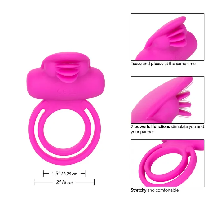 Joy Ride Couples Double Orgasm Ring Cal Exotics Male Sex Toys