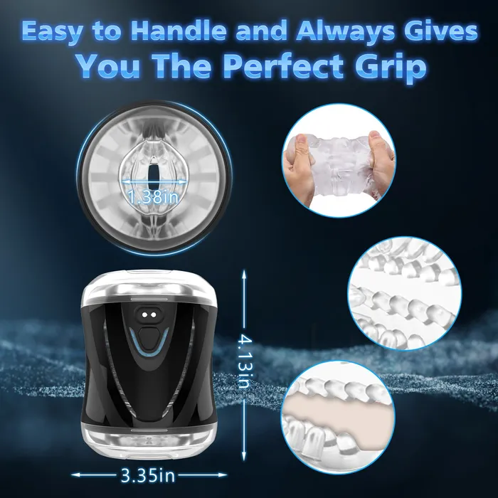 KERERO Arianwen Vibration Manual Stroker Male Sex Toys