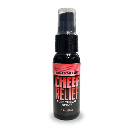 Little Genie Productions Vibrators Cheef Relief Throat Spray Watermelon 1 oz Little Genie Productions Vibrators Cheef Relief Throat Spray Watermelon 1 oz