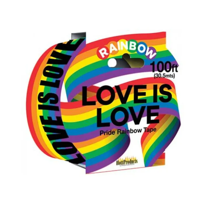 Love Is Love Rainbow Style Caution Party Tape 100 Fairvillacom Vibrators