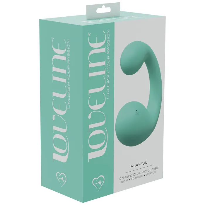 LOVELINE Playful Submersible Vibe Green ShhhWndsr Vibrators