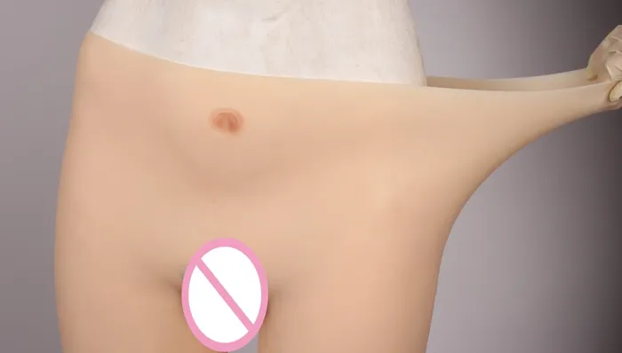 Lower body female suit with vaginal tract penis sleeve ShhhOb Male Sex Toys