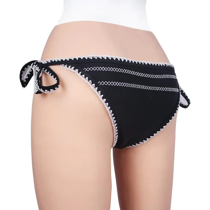 Lower body female suit with vaginal tract penis sleeve ShhhOb Male Sex Toys