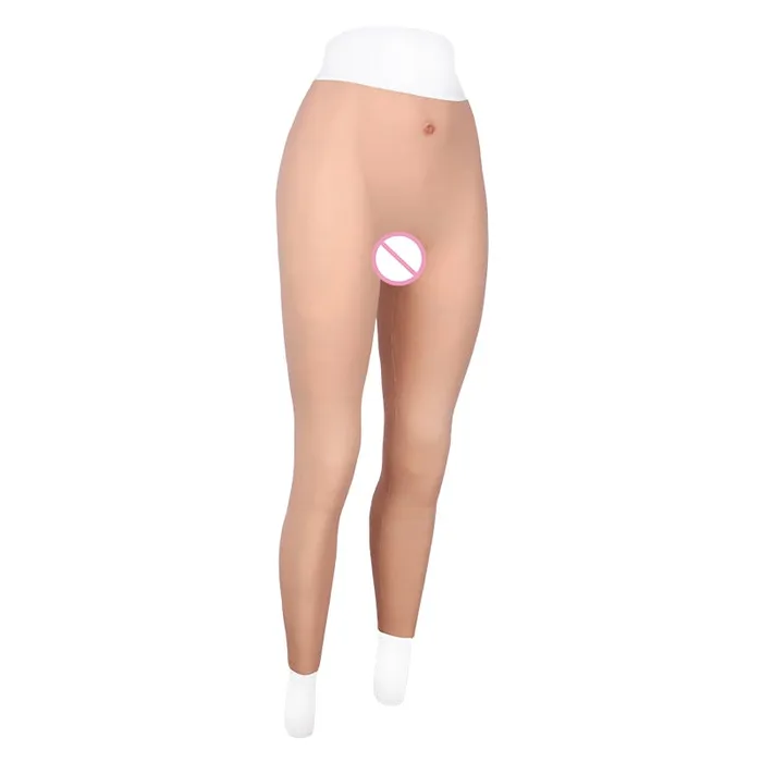 Lower body female suit with vaginal tract penis sleeve ShhhOb Male Sex Toys