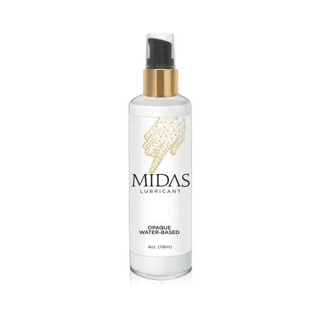 Lubricants Fairvillacom Midas Opaque WaterBased Lubricant 4 oz