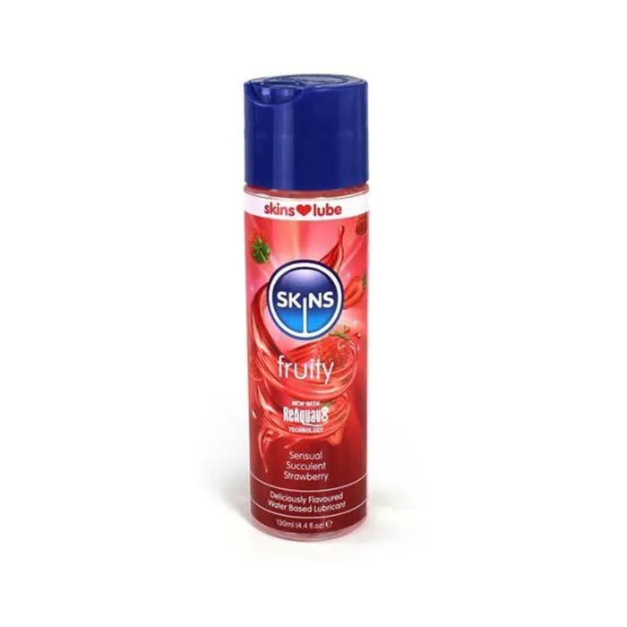 Lubricants Skins Strawberry Waterbased Lubricant 4 Oz Fairvillacom