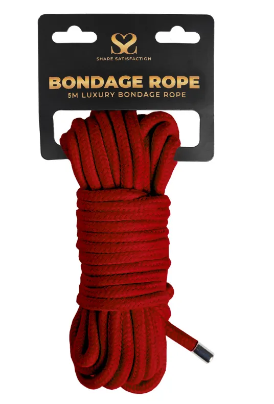 Luxury Bondage Rope 5m Share Satisfaction Couples