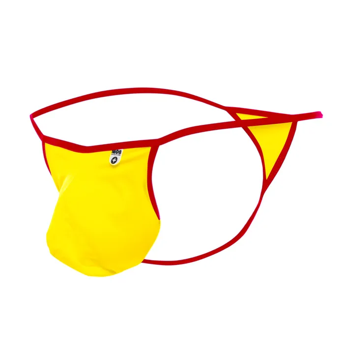 Magic Pouch Thong Yellow LXl Fairvillacom Male Sex Toys