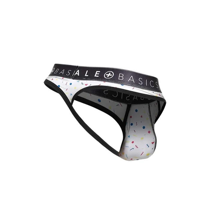 MALE BASICS SEXY POUCH THONG CONFETTI SMALL Fairvillacom Male Sex Toys