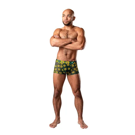 Male Power Petal Power Pouch Short Daisy Print L Male Power Male Sex Toys