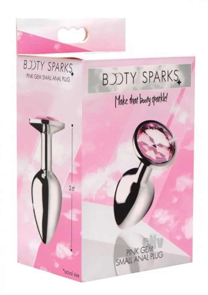 Male Sex Toys Fairvillacom Booty Sparks Pink Gem Anal Plug Sm