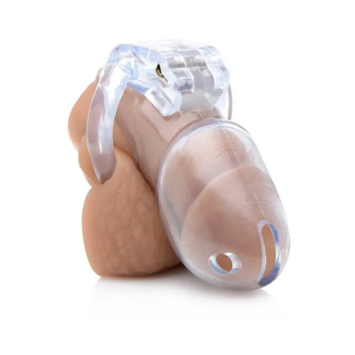 Male Sex Toys Fairvillacom Clear Captor Chastity Cage Large