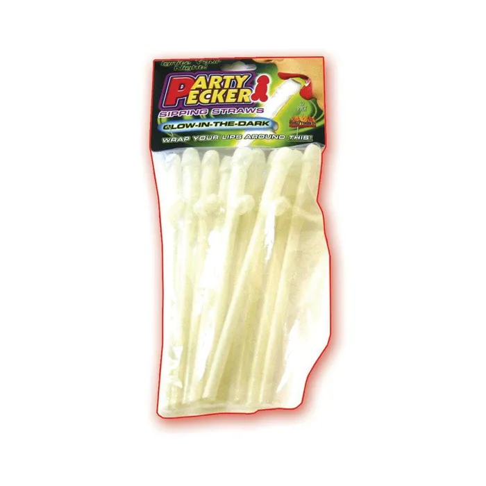 Male Sex Toys Fairvillacom Party Pecker Sipping Straws Glow 10 Pack