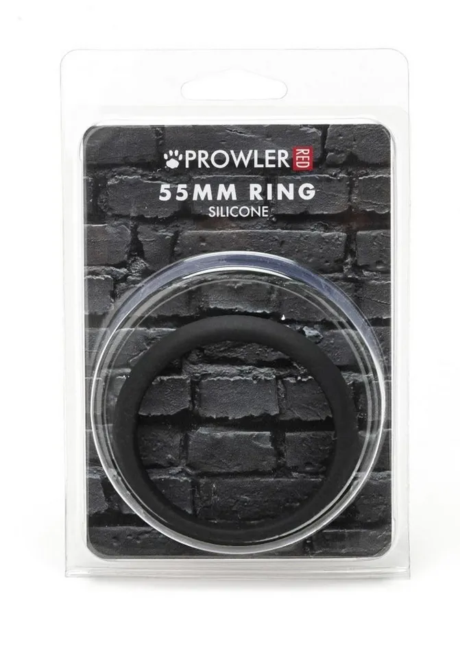 Male Sex Toys Fairvillacom Prowler Red Silicone Ring 55mm Blk