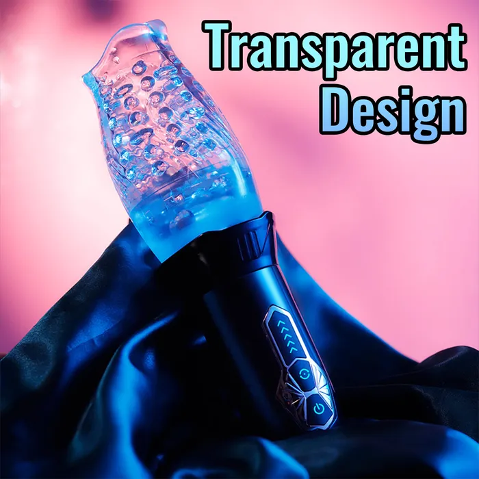 Male Sex Toys KERERO Palette Automatic Masturbator with Rotating Vibrating Patterns