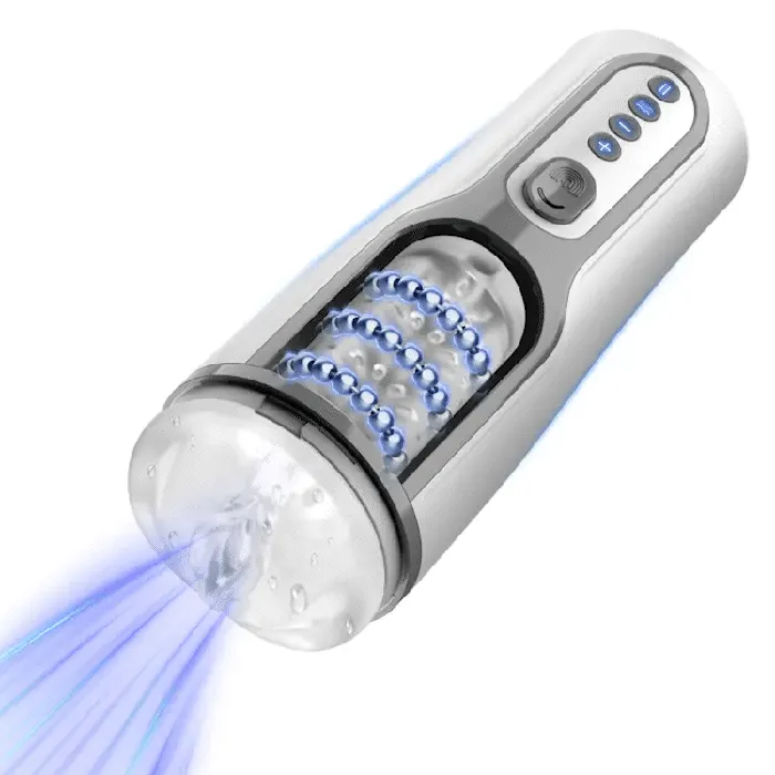 Male Sex Toys KERERO Valencia Automatic Thrusting Male Masturbator with Massaging Beads Male Sex Toys KERERO Valencia Automatic Thrusting Male Masturbator with Massaging Beads