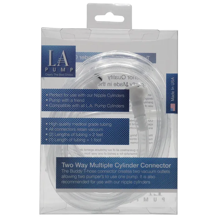 Male Sex Toys LA Pump Two Way Multiple Cylinder Connector Fairvillacom
