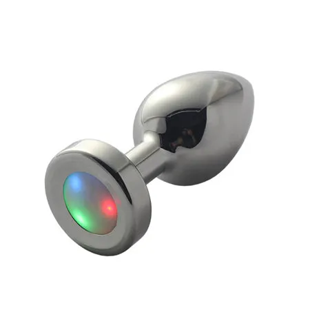 Male Sex Toys Plesur 3Setting LED LightUp Metal Anal Plug Small Fairvillacom Male Sex Toys Plesur 3Setting LED LightUp Metal Anal Plug Small Fairvillacom