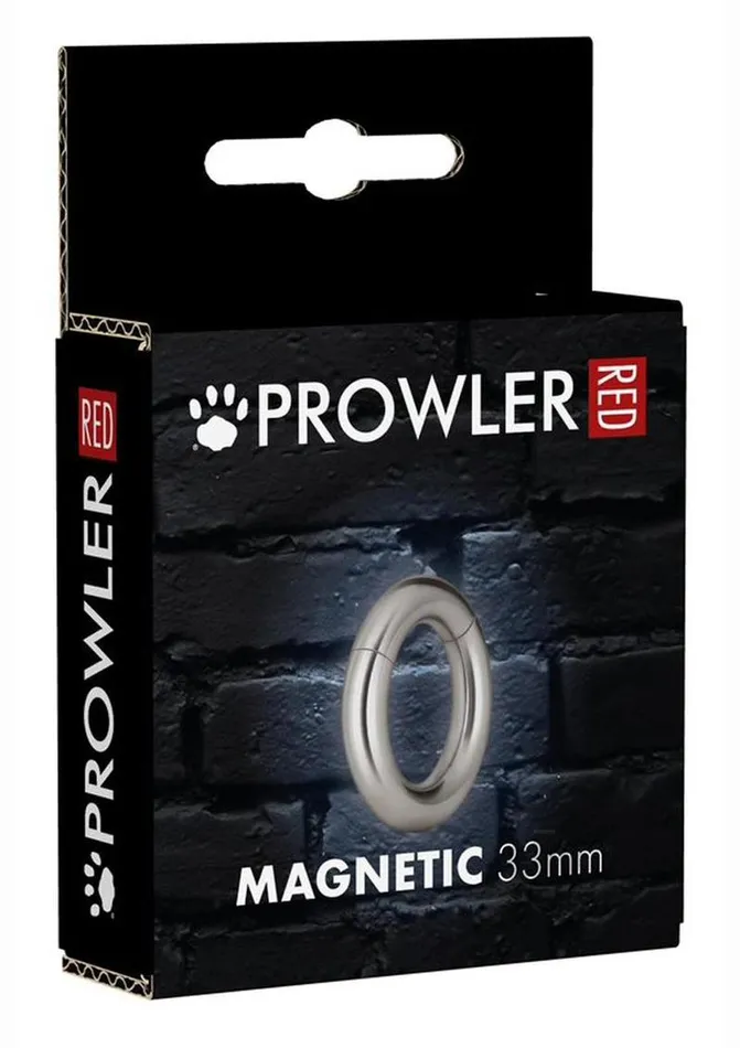 Male Sex Toys Prowler Red Magnetic Ring 33mm Steel Fairvillacom