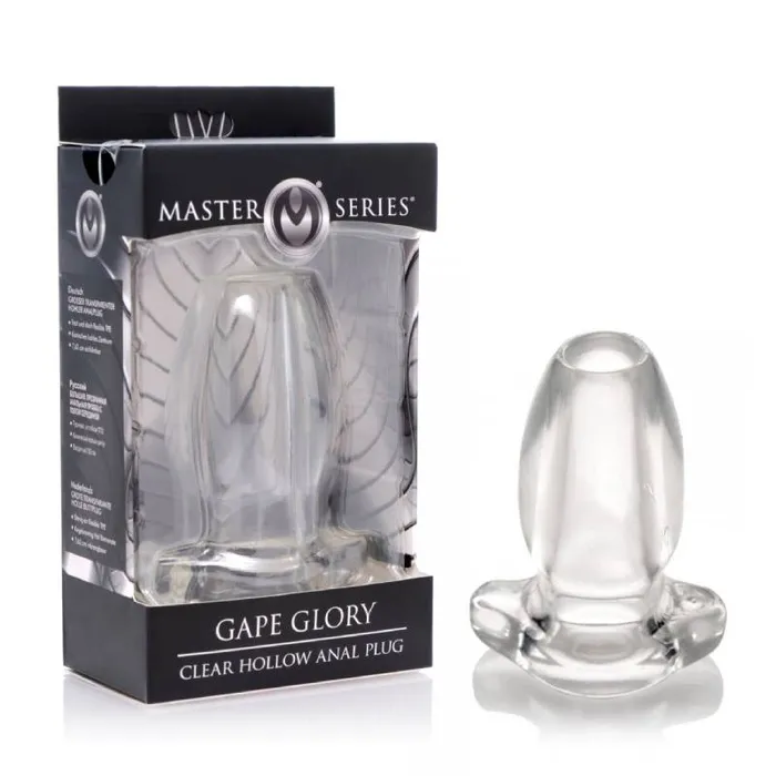 Master Series Gape Glory Large Hollow Anal Plug ShhhWndsr Male Sex Toys