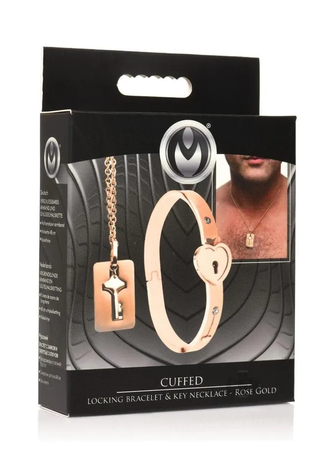 Ms Cuffed Locking Bracelet Necklace Fairvillacom Vibrators