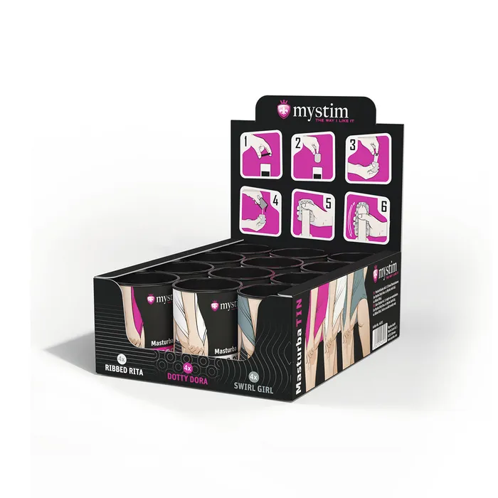 Mystim MasturbaTin 12pc Set Fairvillacom Anal