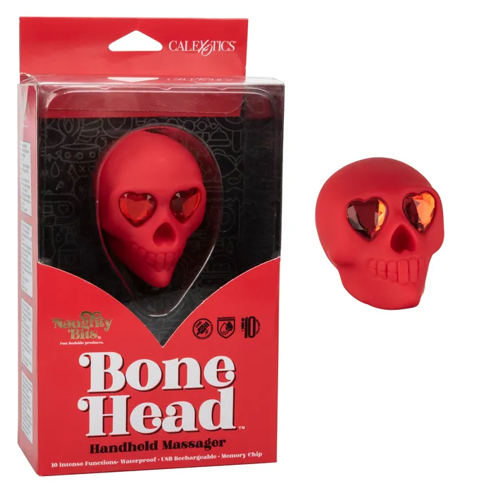 Naughty Bits Bone Head Handheld Massager Fairvillacom Female Sex Toys