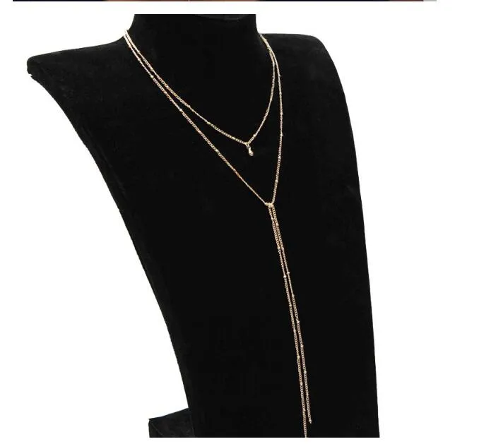 Necklace gold long beads with tassels Shhhep Female Sex Toys Necklace gold long beads with tassels Shhhep Female Sex Toys