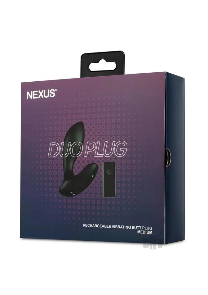 Nexus Anal Nexus Duo Plug Md Black